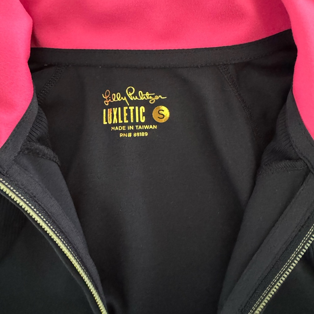 Lilly Pulitzer UPF 50+ Luxletic Tennison Full-Zip Jacket; True Navy - Picture 5 of 11
